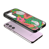 Psychedelic Salad Impact Phone Case for Samsung Galaxy S24, Samsung Galaxy S23, Samsung Galaxy S22