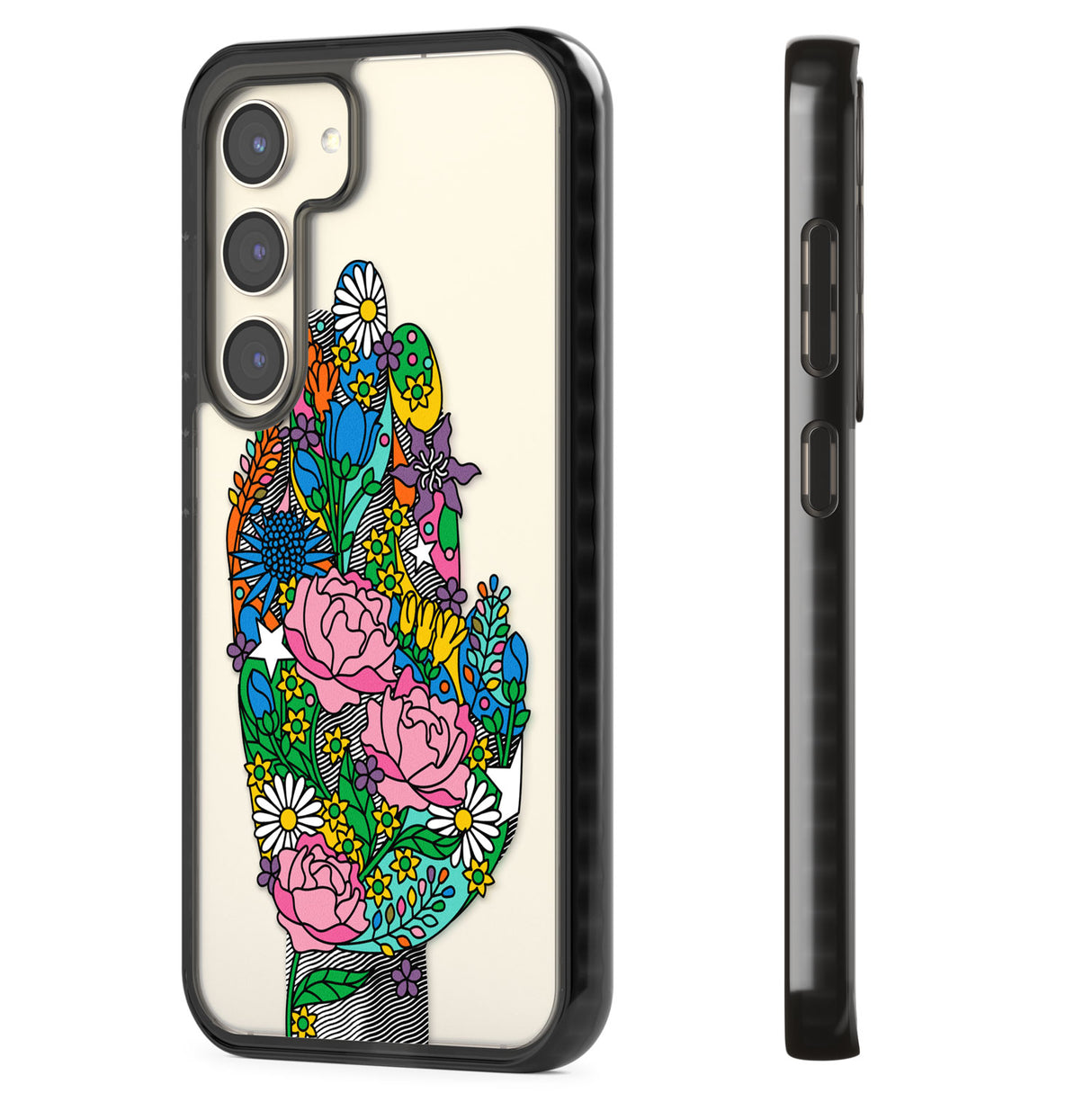 Garden Touch Impact Phone Case for Samsung Galaxy S24, Samsung Galaxy S23, Samsung Galaxy S22