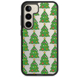 Christmas Tree Pattern (Clear) Impact Phone Case for Samsung Galaxy S24, Samsung Galaxy S23, Samsung Galaxy S22