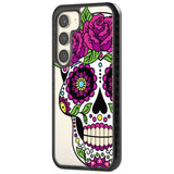 Purple Floral Sugar Skull