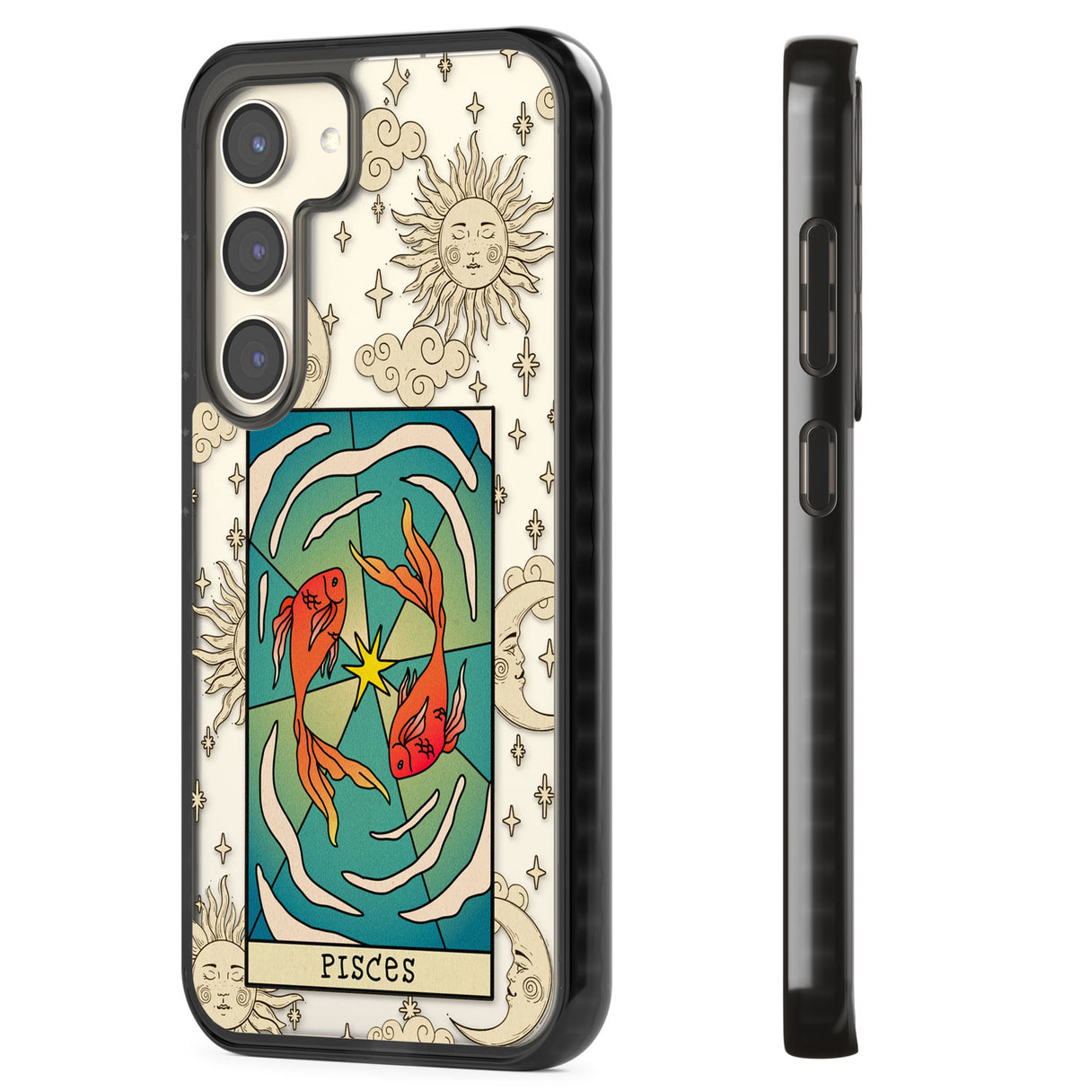 Celestial Zodiac - Pisces Impact Phone Case for Samsung Galaxy S24, Samsung Galaxy S23, Samsung Galaxy S22