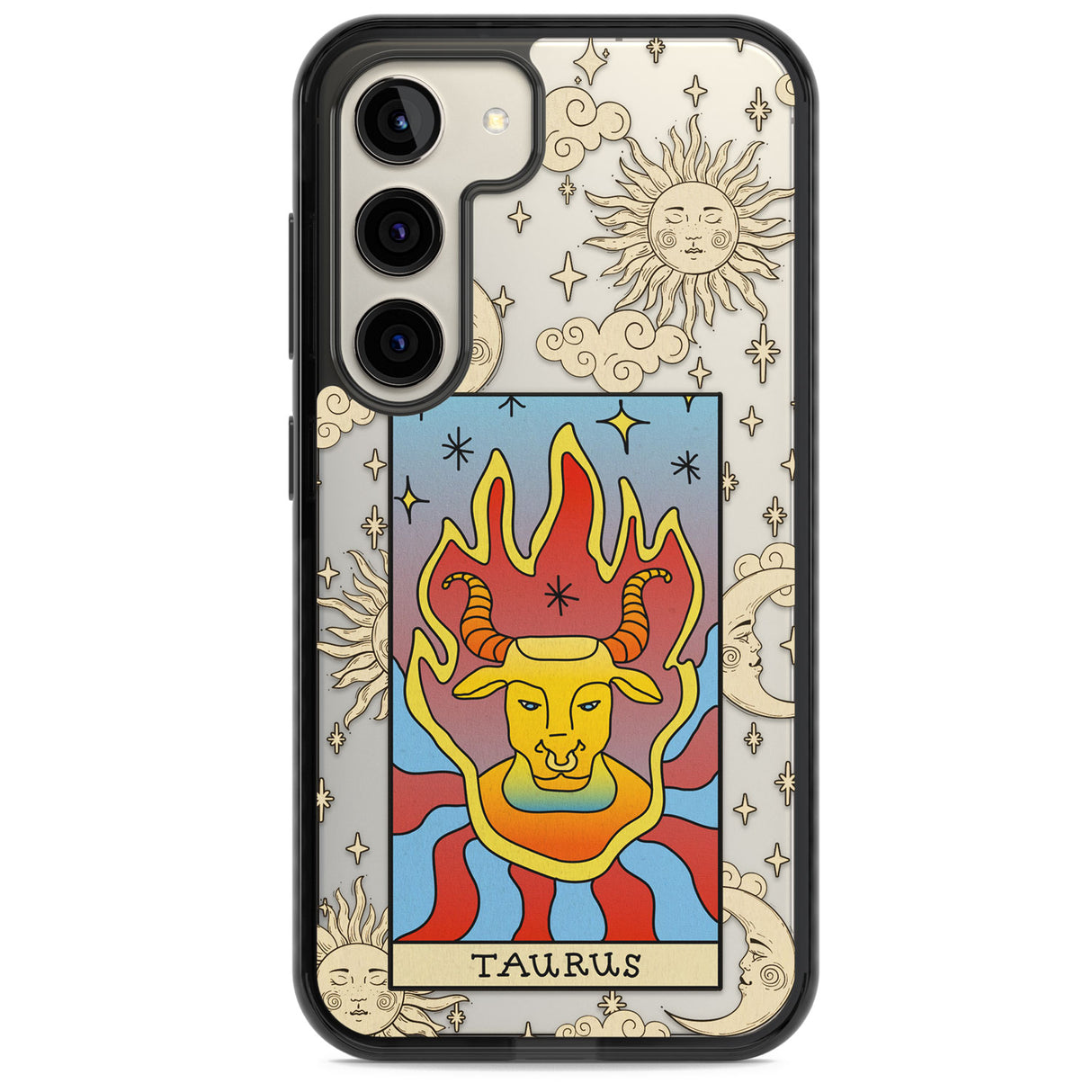 Celestial Zodiac - Taurus Impact Phone Case for Samsung Galaxy S24, Samsung Galaxy S23, Samsung Galaxy S22