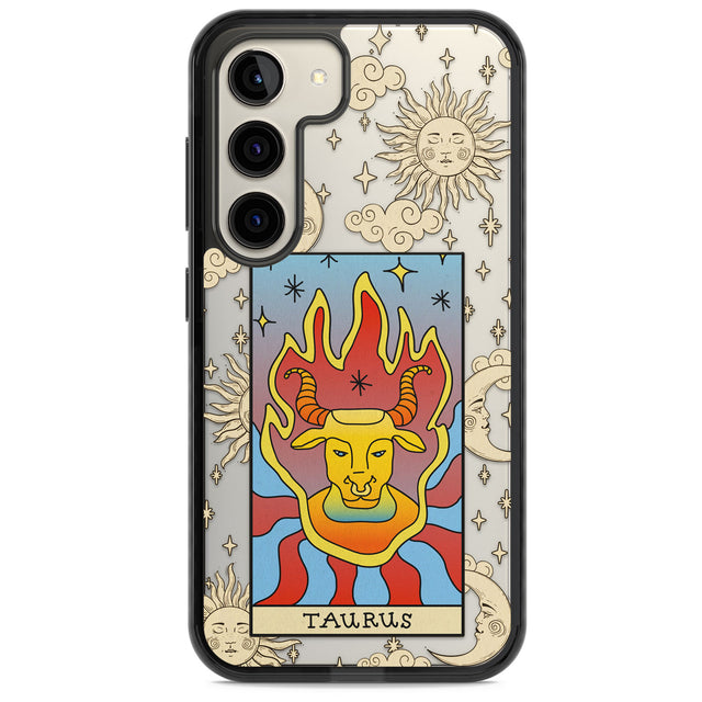 Celestial Zodiac - Taurus Impact Phone Case for Samsung Galaxy S24, Samsung Galaxy S23, Samsung Galaxy S22