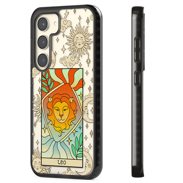 Celestial Zodiac - Leo Impact Phone Case for Samsung Galaxy S24, Samsung Galaxy S23, Samsung Galaxy S22