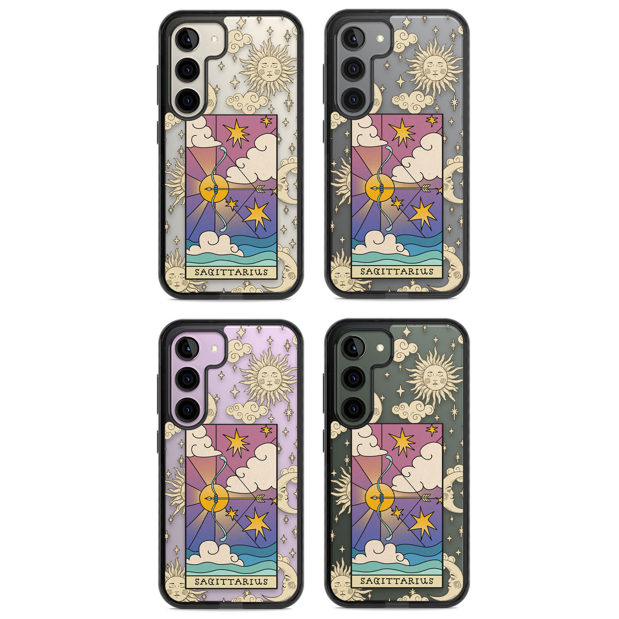 Celestial Zodiac - Sagittarius Impact Phone Case for Samsung Galaxy S24, Samsung Galaxy S23, Samsung Galaxy S22