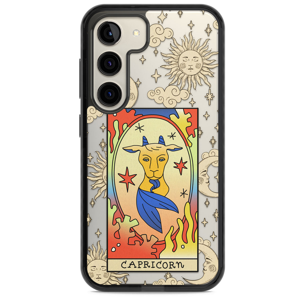 Celestial Zodiac - Capricorn Impact Phone Case for Samsung Galaxy S24, Samsung Galaxy S23, Samsung Galaxy S22
