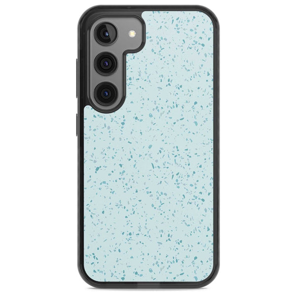 Light Blue Terrazzo Pattern