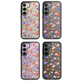 Red, Pink & Purple Flowers Impact Phone Case for Samsung Galaxy S24, Samsung Galaxy S23, Samsung Galaxy S22