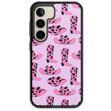 Cow-Girl Pattern Impact Phone Case for Samsung Galaxy S24, Samsung Galaxy S23, Samsung Galaxy S22