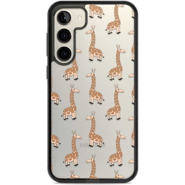 Cute Giraffe Pattern Clear