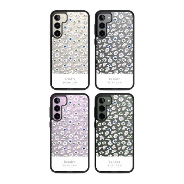 Personalised Grey & White Daisies Floral Design Custom Phone Case iPhone 15 Pro Max / Black Impact Case,iPhone 15 Plus / Black Impact Case,iPhone 15 Pro / Black Impact Case,iPhone 15 / Black Impact Case,iPhone 15 Pro Max / Impact Case,iPhone 15 Plus / Impact Case,iPhone 15 Pro / Impact Case,iPhone 15 / Impact Case,iPhone 15 Pro Max / Magsafe Black Impact Case,iPhone 15 Plus / Magsafe Black Impact Case,iPhone 15 Pro / Magsafe Black Impact Case,iPhone 15 / Magsafe Black Impact Case,iPhone 14 Pro Max / Black I