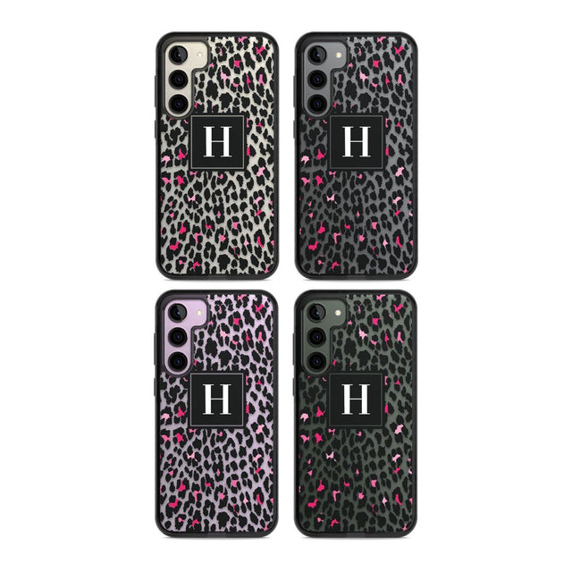 Personalised Pink Monogram Leopard Spots Custom Phone Case iPhone 15 Pro Max / Black Impact Case,iPhone 15 Plus / Black Impact Case,iPhone 15 Pro / Black Impact Case,iPhone 15 / Black Impact Case,iPhone 15 Pro Max / Impact Case,iPhone 15 Plus / Impact Case,iPhone 15 Pro / Impact Case,iPhone 15 / Impact Case,iPhone 15 Pro Max / Magsafe Black Impact Case,iPhone 15 Plus / Magsafe Black Impact Case,iPhone 15 Pro / Magsafe Black Impact Case,iPhone 15 / Magsafe Black Impact Case,iPhone 14 Pro Max / Black Impact C