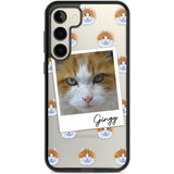 Personalised American Curl Photo Custom Phone Case Samsung S22 Plus / Black Impact Case,Samsung S23 Plus / Black Impact Case Blanc Space