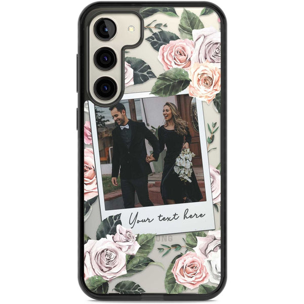 Personalised Floral Polaroid