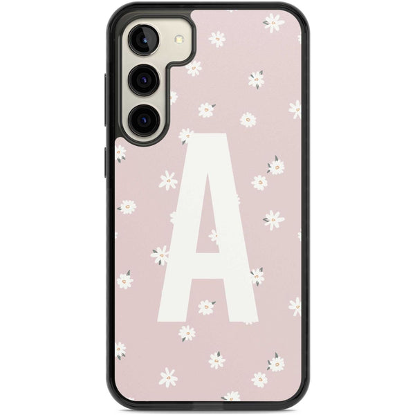 Personalised Pink Daisy Initial