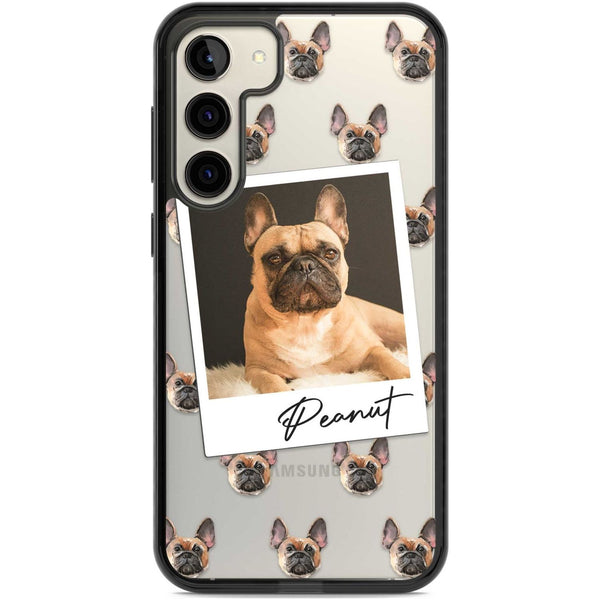 Personalised Tan French Bulldog Instant Camera Photo