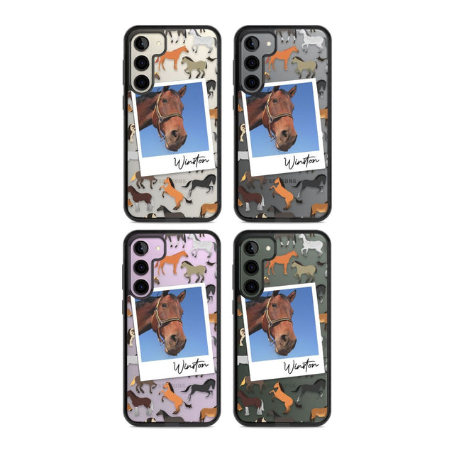 Personalised Horse Polaroid Custom Phone Case iPhone 15 Pro Max / Black Impact Case,iPhone 15 Plus / Black Impact Case,iPhone 15 Pro / Black Impact Case,iPhone 15 / Black Impact Case,iPhone 15 Pro Max / Impact Case,iPhone 15 Plus / Impact Case,iPhone 15 Pro / Impact Case,iPhone 15 / Impact Case,iPhone 15 Pro Max / Magsafe Black Impact Case,iPhone 15 Plus / Magsafe Black Impact Case,iPhone 15 Pro / Magsafe Black Impact Case,iPhone 15 / Magsafe Black Impact Case,iPhone 14 Pro Max / Black Impact Case,iPhone 14