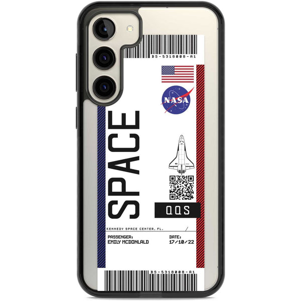 Personalised Nasa Boarding Pass (Light)