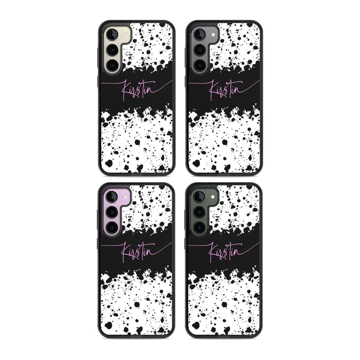 Personalised Black & White Paint Splatters Custom Phone Case iPhone 15 Pro Max / Black Impact Case,iPhone 15 Plus / Black Impact Case,iPhone 15 Pro / Black Impact Case,iPhone 15 / Black Impact Case,iPhone 15 Pro Max / Impact Case,iPhone 15 Plus / Impact Case,iPhone 15 Pro / Impact Case,iPhone 15 / Impact Case,iPhone 15 Pro Max / Magsafe Black Impact Case,iPhone 15 Plus / Magsafe Black Impact Case,iPhone 15 Pro / Magsafe Black Impact Case,iPhone 15 / Magsafe Black Impact Case,iPhone 14 Pro Max / Black Impact