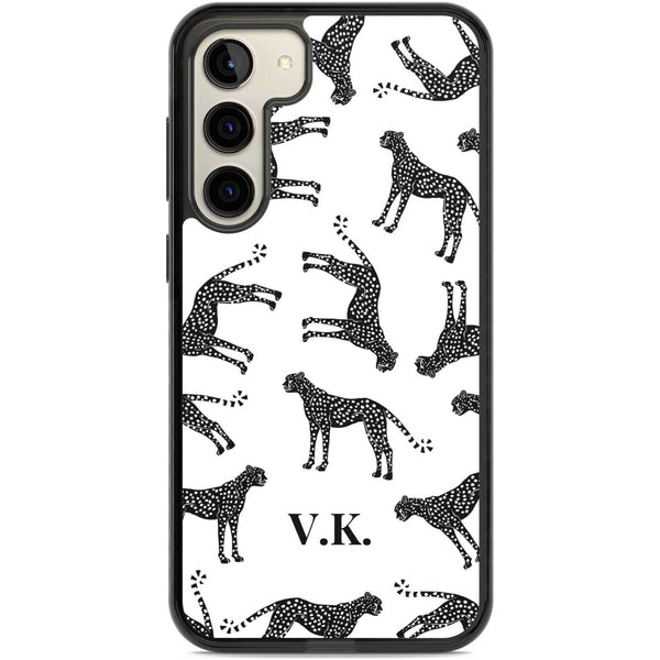 Personalised Monochrome Cheetahs