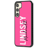 Personalised Bold Name: Pink Custom Phone Case iPhone 15 Pro Max / Black Impact Case,iPhone 15 Plus / Black Impact Case,iPhone 15 Pro / Black Impact Case,iPhone 15 / Black Impact Case,iPhone 15 Pro Max / Impact Case,iPhone 15 Plus / Impact Case,iPhone 15 Pro / Impact Case,iPhone 15 / Impact Case,iPhone 15 Pro Max / Magsafe Black Impact Case,iPhone 15 Plus / Magsafe Black Impact Case,iPhone 15 Pro / Magsafe Black Impact Case,iPhone 15 / Magsafe Black Impact Case,iPhone 14 Pro Max / Black Impact Case,iPhone 1