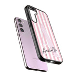 Personalised Pink Stripes & Large Monogram Custom Phone Case iPhone 15 Pro Max / Black Impact Case,iPhone 15 Plus / Black Impact Case,iPhone 15 Pro / Black Impact Case,iPhone 15 / Black Impact Case,iPhone 15 Pro Max / Impact Case,iPhone 15 Plus / Impact Case,iPhone 15 Pro / Impact Case,iPhone 15 / Impact Case,iPhone 15 Pro Max / Magsafe Black Impact Case,iPhone 15 Plus / Magsafe Black Impact Case,iPhone 15 Pro / Magsafe Black Impact Case,iPhone 15 / Magsafe Black Impact Case,iPhone 14 Pro Max / Black Impact