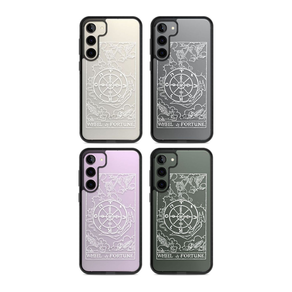 Personalised Wheel of Fortune Tarot Card - White Transparent Custom Phone Case iPhone 15 Pro Max / Black Impact Case,iPhone 15 Plus / Black Impact Case,iPhone 15 Pro / Black Impact Case,iPhone 15 / Black Impact Case,iPhone 15 Pro Max / Impact Case,iPhone 15 Plus / Impact Case,iPhone 15 Pro / Impact Case,iPhone 15 / Impact Case,iPhone 15 Pro Max / Magsafe Black Impact Case,iPhone 15 Plus / Magsafe Black Impact Case,iPhone 15 Pro / Magsafe Black Impact Case,iPhone 15 / Magsafe Black Impact Case,iPhone 14 Pro 