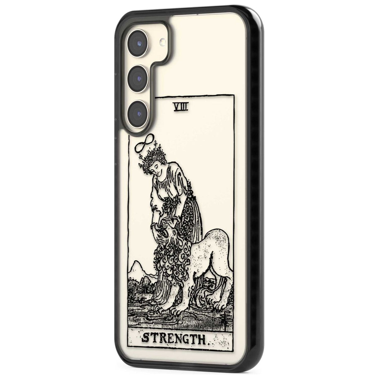 Personalised Strength Tarot Card - Transparent Custom Phone Case iPhone 15 Pro Max / Black Impact Case,iPhone 15 Plus / Black Impact Case,iPhone 15 Pro / Black Impact Case,iPhone 15 / Black Impact Case,iPhone 15 Pro Max / Impact Case,iPhone 15 Plus / Impact Case,iPhone 15 Pro / Impact Case,iPhone 15 / Impact Case,iPhone 15 Pro Max / Magsafe Black Impact Case,iPhone 15 Plus / Magsafe Black Impact Case,iPhone 15 Pro / Magsafe Black Impact Case,iPhone 15 / Magsafe Black Impact Case,iPhone 14 Pro Max / Black Im