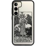 Personalised Temperance Tarot Card - Transparent Custom Phone Case Samsung S22 Plus / Black Impact Case,Samsung S23 Plus / Black Impact Case Blanc Space