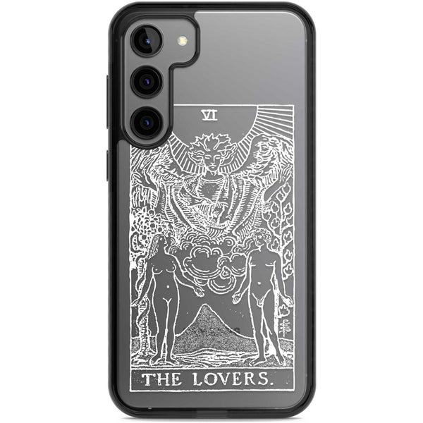 Personalised The Lovers Tarot Card (White)