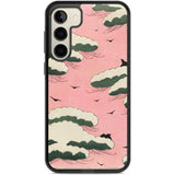 Japanese Pink Sky by Watanabe Seitei Phone Case Samsung S22 Plus / Black Impact Case,Samsung S23 Plus / Black Impact Case Blanc Space