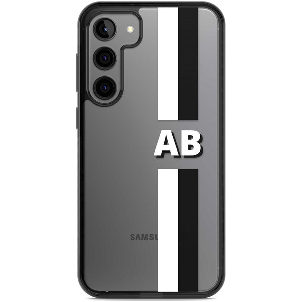 Personalised Bold Two Stripe Name