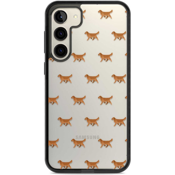 Golden Retriever Dog Pattern Clear