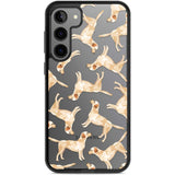 Yellow Labrador Watercolour Dog Pattern