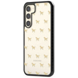 Tan Labrador Dog Pattern Clear