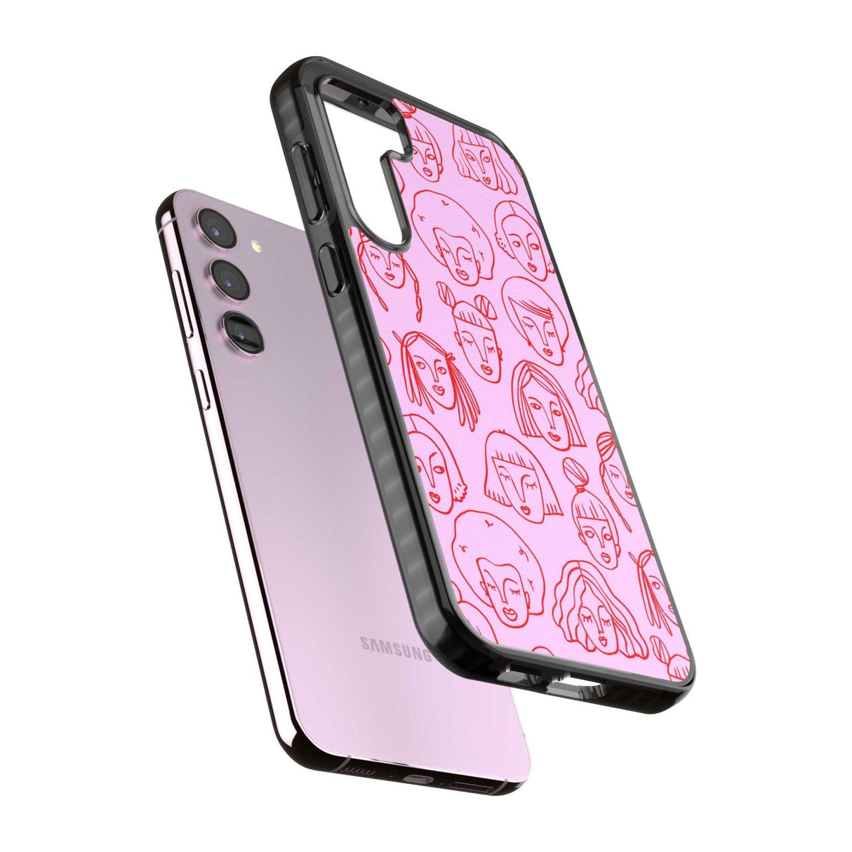 Girl Portrait Doodles in Pink & Red Phone Case iPhone 15 Pro Max / Black Impact Case,iPhone 15 Plus / Black Impact Case,iPhone 15 Pro / Black Impact Case,iPhone 15 / Black Impact Case,iPhone 15 Pro Max / Impact Case,iPhone 15 Plus / Impact Case,iPhone 15 Pro / Impact Case,iPhone 15 / Impact Case,iPhone 15 Pro Max / Magsafe Black Impact Case,iPhone 15 Plus / Magsafe Black Impact Case,iPhone 15 Pro / Magsafe Black Impact Case,iPhone 15 / Magsafe Black Impact Case,iPhone 14 Pro Max / Black Impact Case,iPhone 1