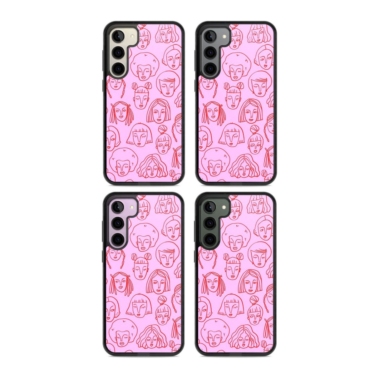 Girl Portrait Doodles in Pink & Red Phone Case iPhone 15 Pro Max / Black Impact Case,iPhone 15 Plus / Black Impact Case,iPhone 15 Pro / Black Impact Case,iPhone 15 / Black Impact Case,iPhone 15 Pro Max / Impact Case,iPhone 15 Plus / Impact Case,iPhone 15 Pro / Impact Case,iPhone 15 / Impact Case,iPhone 15 Pro Max / Magsafe Black Impact Case,iPhone 15 Plus / Magsafe Black Impact Case,iPhone 15 Pro / Magsafe Black Impact Case,iPhone 15 / Magsafe Black Impact Case,iPhone 14 Pro Max / Black Impact Case,iPhone 1