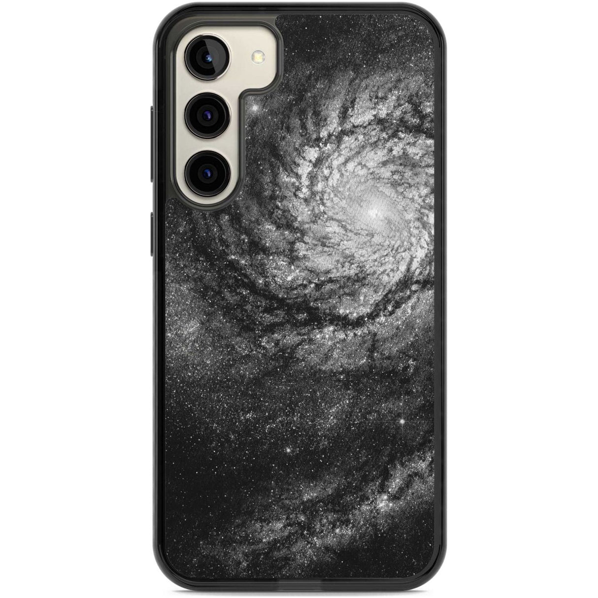 Night Sky Galaxies: Milky Way Galaxy Phone Case Samsung S22 Plus / Black Impact Case,Samsung S23 Plus / Black Impact Case Blanc Space