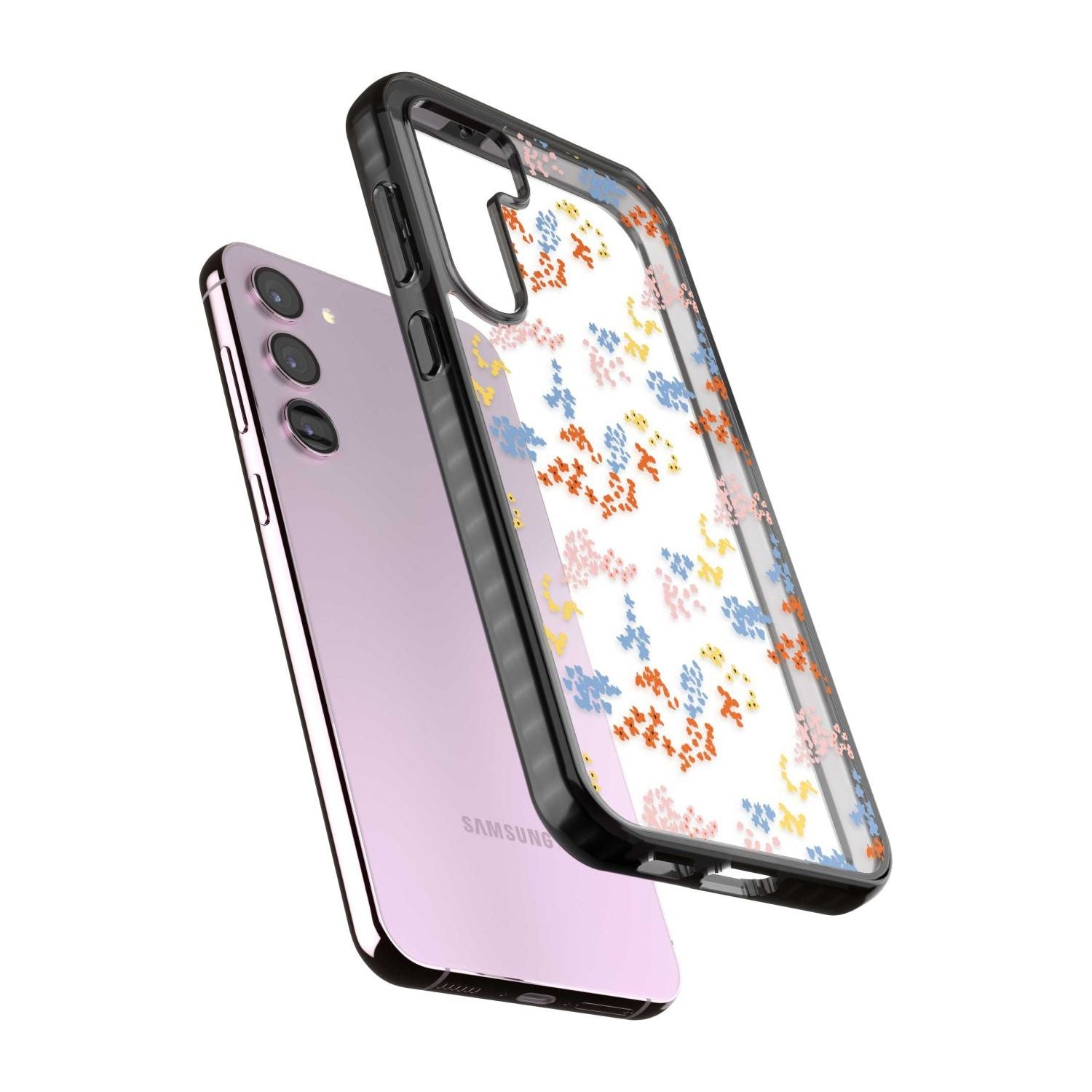 Floral Confetti: Transparent Delight
