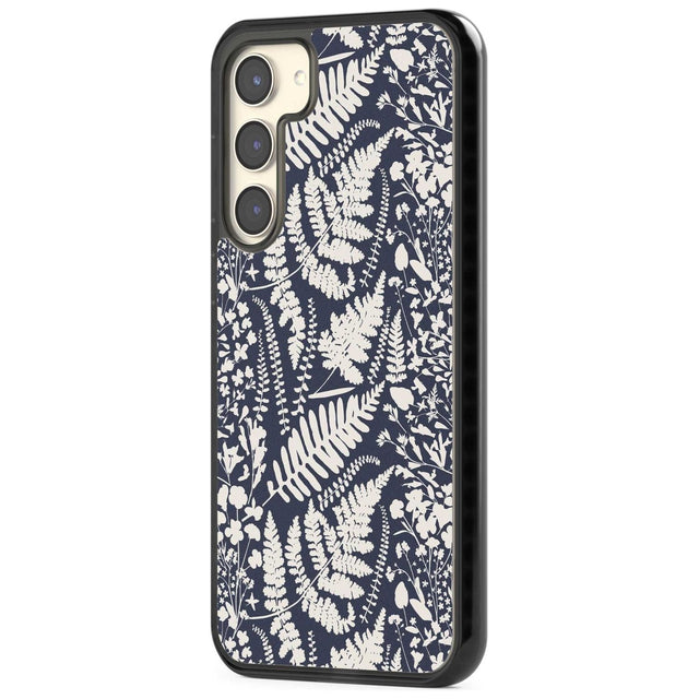 Wildflowers and Ferns on Navy