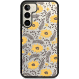 Yellow Blossoms Transparent Floral