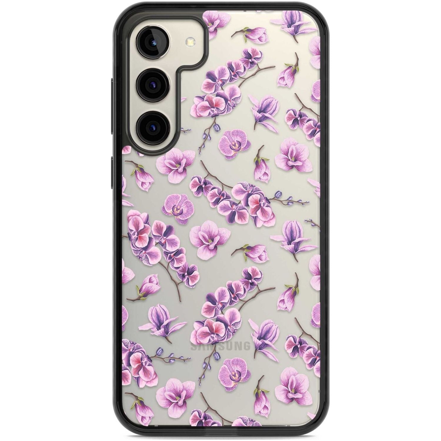 Purple Orchids Floral