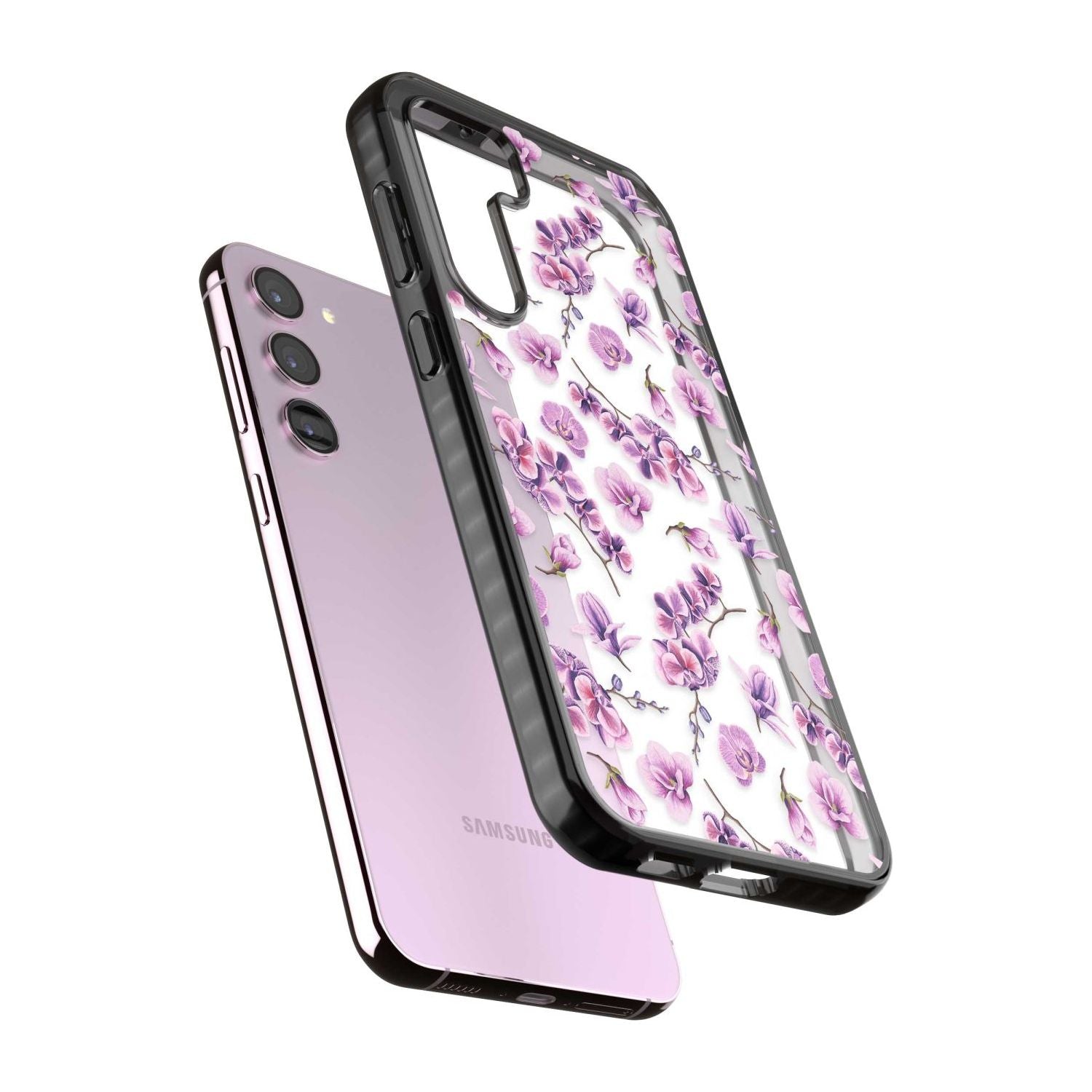Purple Orchids Floral