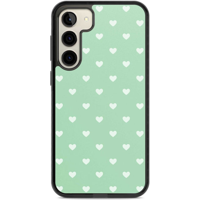 Small Heart Pattern: Green