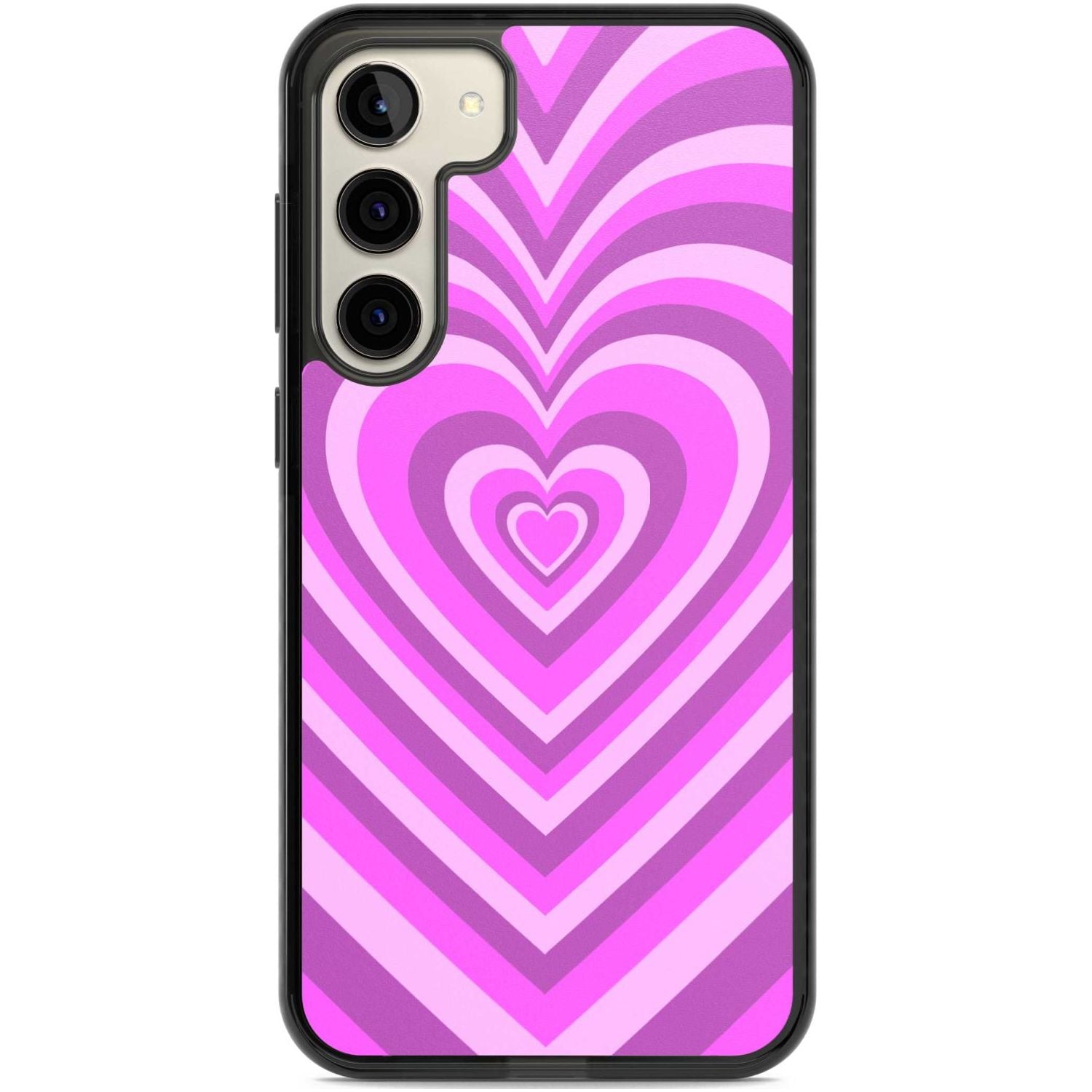 Pink Heart Illusion
