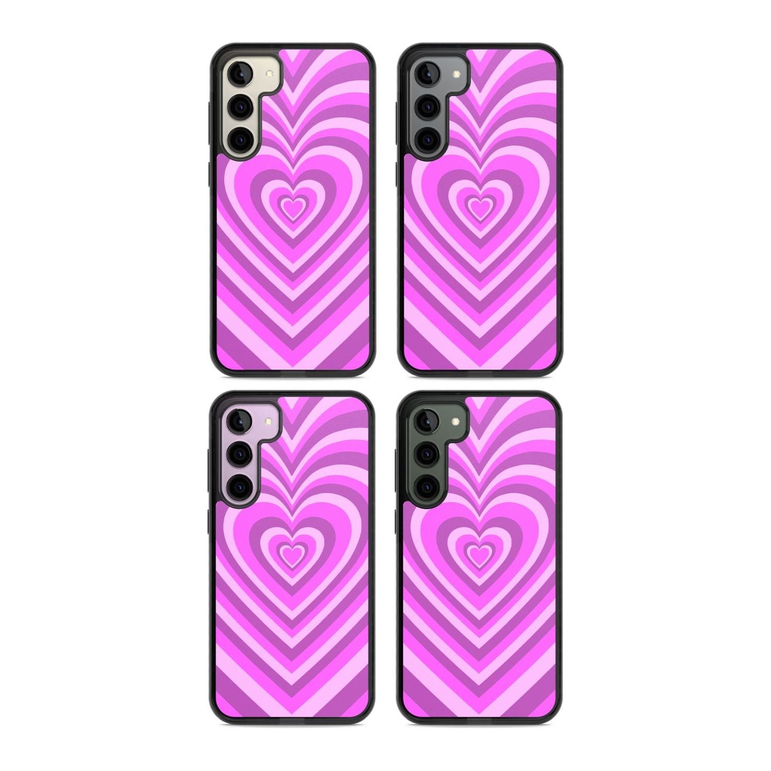 Pink Heart Illusion