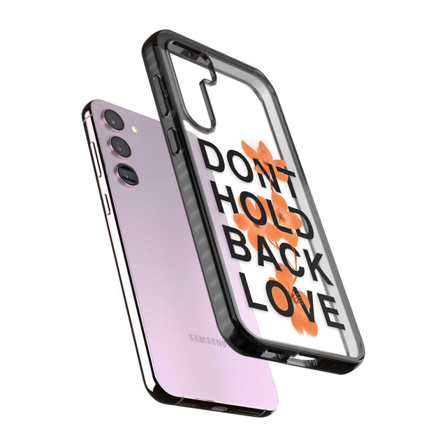 Don't Hold Back Love - Orange & Black Phone Case iPhone 15 Pro Max / Black Impact Case,iPhone 15 Plus / Black Impact Case,iPhone 15 Pro / Black Impact Case,iPhone 15 / Black Impact Case,iPhone 15 Pro Max / Impact Case,iPhone 15 Plus / Impact Case,iPhone 15 Pro / Impact Case,iPhone 15 / Impact Case,iPhone 15 Pro Max / Magsafe Black Impact Case,iPhone 15 Plus / Magsafe Black Impact Case,iPhone 15 Pro / Magsafe Black Impact Case,iPhone 15 / Magsafe Black Impact Case,iPhone 14 Pro Max / Black Impact Case,iPhone