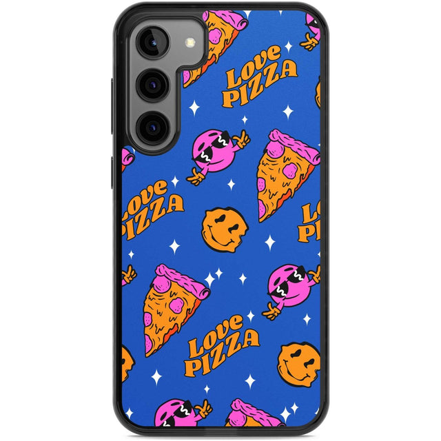 Psychedelic Love Pizza Pattern