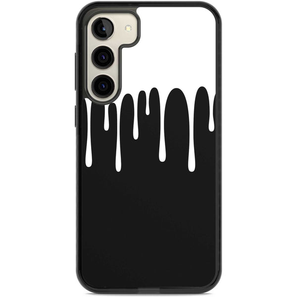 Melted Effect: White & Black