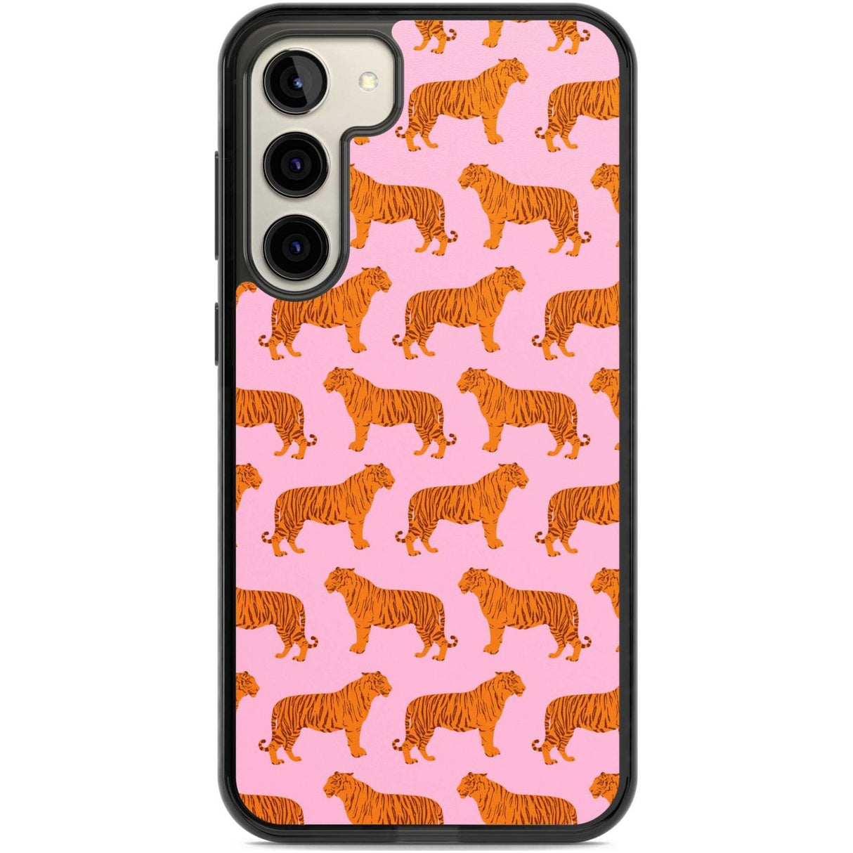 Tigers on Pink Pattern